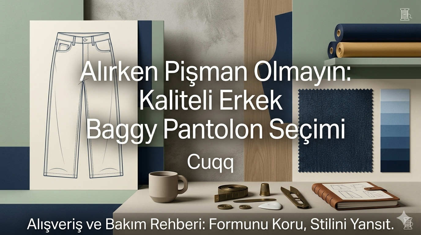 Alırken Pişman Olmayın: Kaliteli Erkek Baggy Pantolon Nasıl Seçilir?